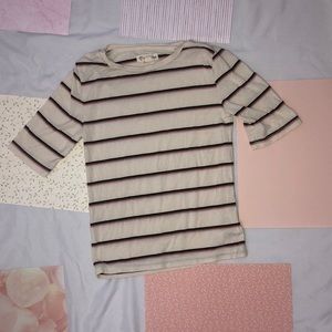 Tucker and Tate mid arm length tee.